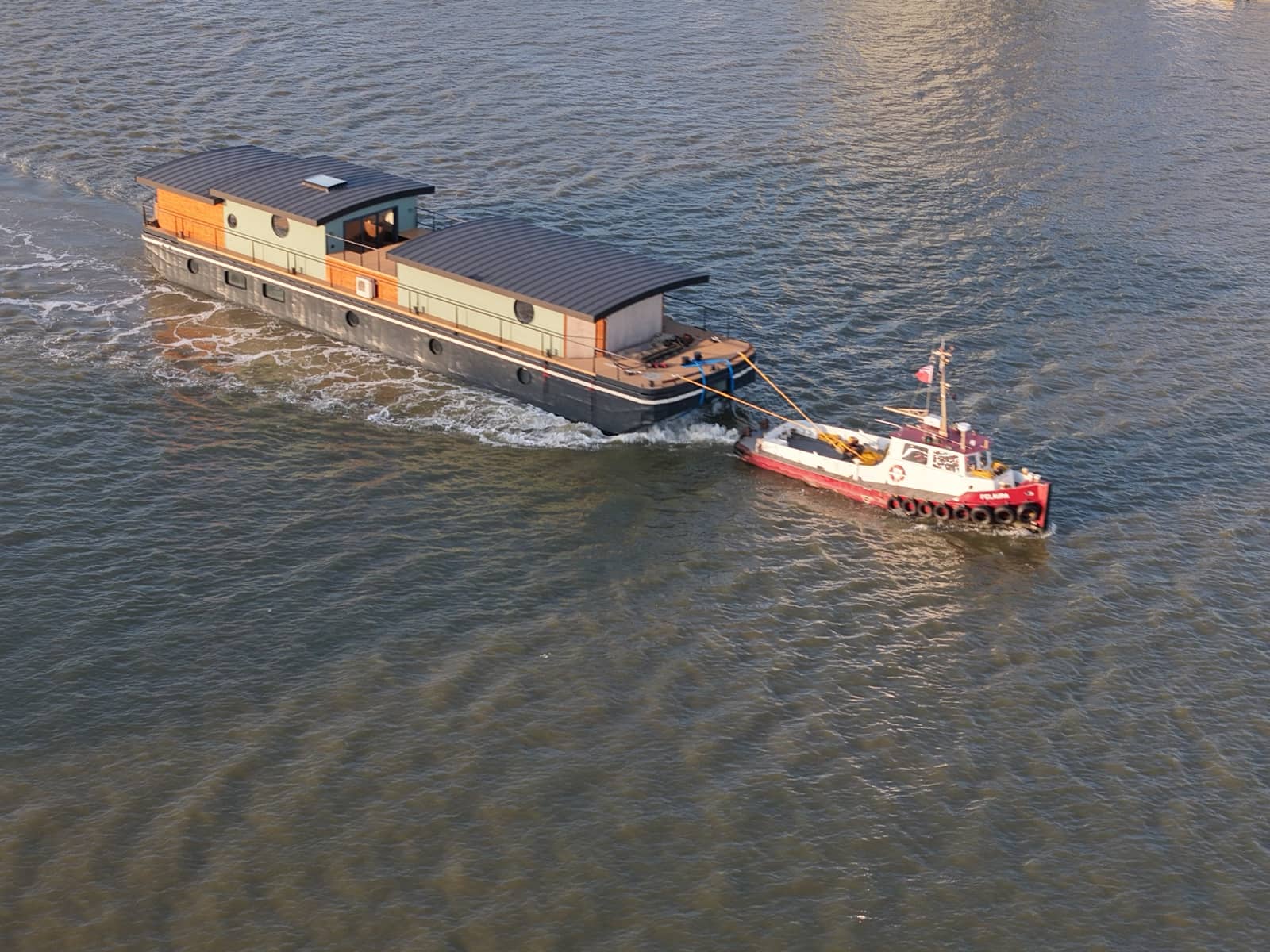 Heavy Trot Mooring Refit in Chatham, River Medway - Marine Support Photo