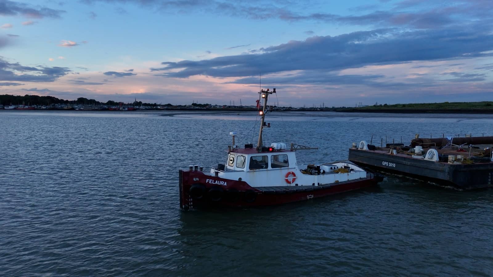 Heavy Trot Mooring Refit in Chatham, River Medway - Marine Support Photo